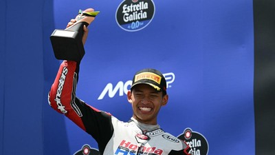Veda Ega Pratama Tampil Gemilang Dalam Ajang Balap Moto3